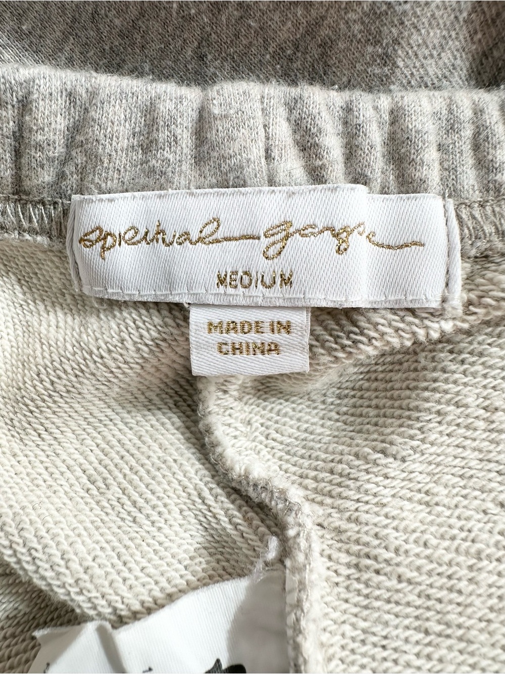 Spiritual Gangster Striped Perfect Sweatpants, Heather Gray, Medium - Picture 10 of 15